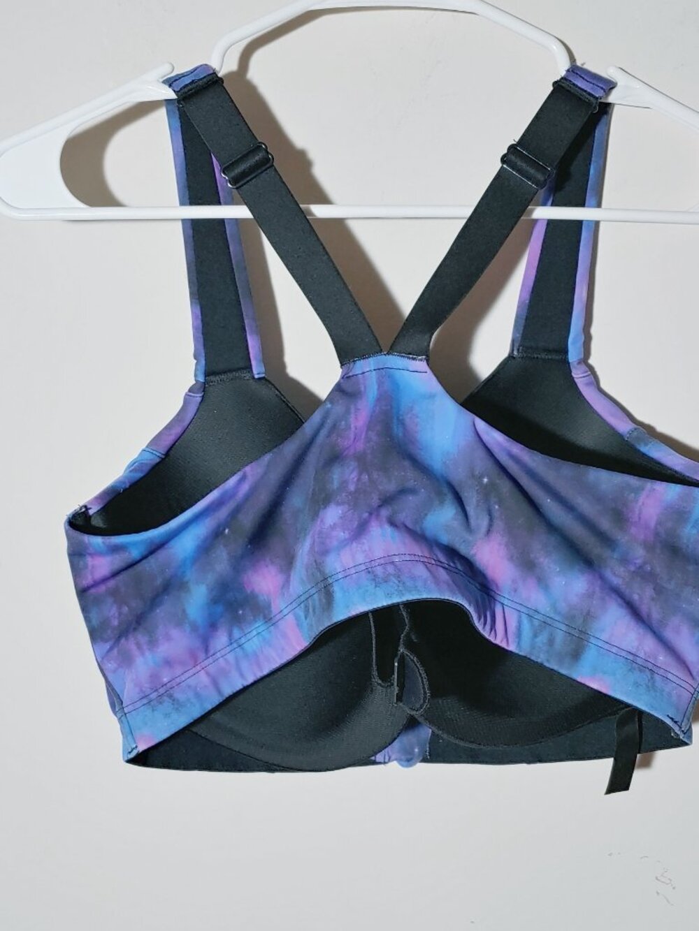 Victoria's Secret Knockout Front-Close Sports Bra Max Support Galaxy 36DDD Blue - Picture 2 of 6